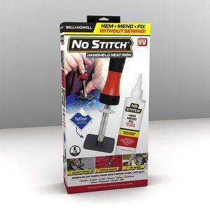 No Stitch – The Easiest Way To Hem, Mend & Fix !
